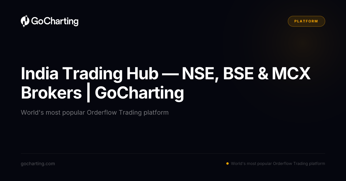 India Trading Hub — NSE, BSE & MCX Brokers | GoCharting