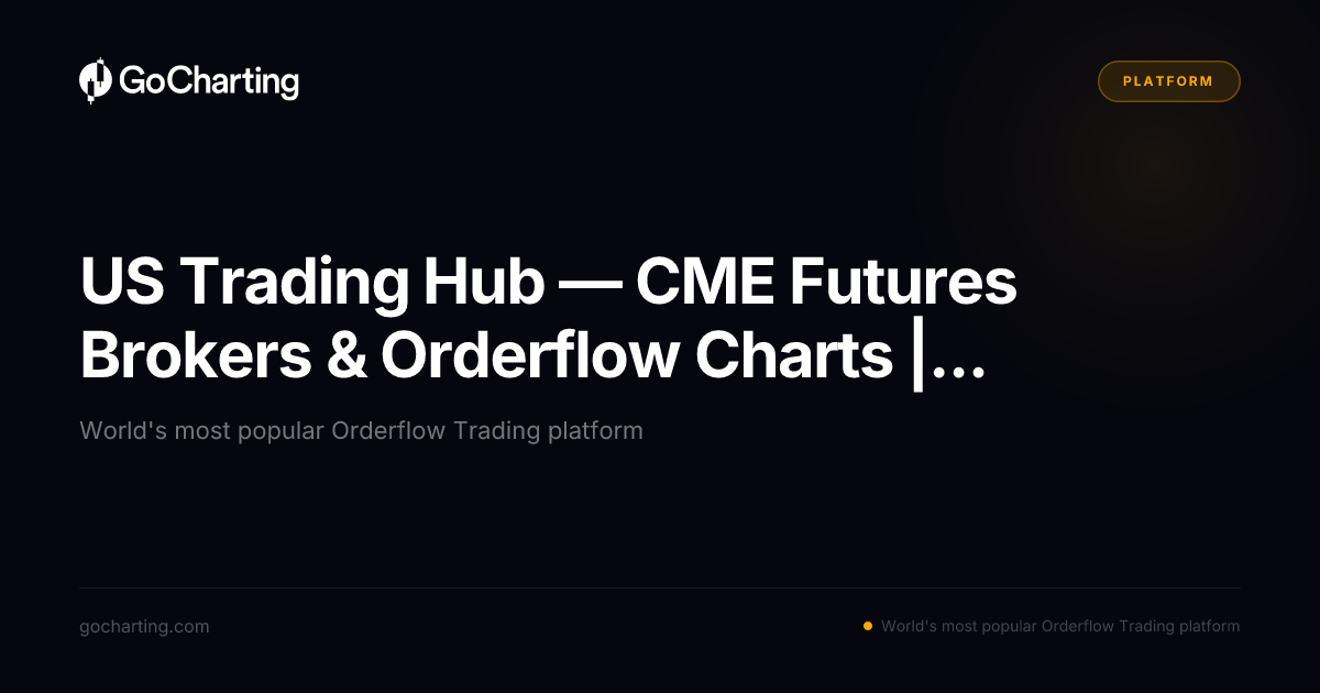 US Trading Hub — CME Futures Brokers & Orderflow Charts | GoCharting
