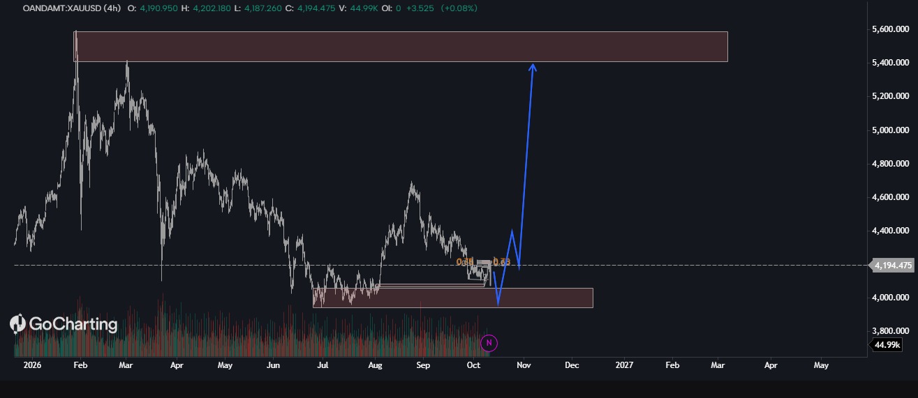 GOLD WILL CRAZY IN THIS 2-4 MONTH  